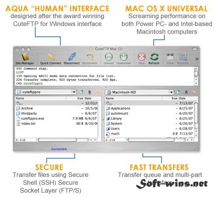 Cute FTP Mac 3.1.0