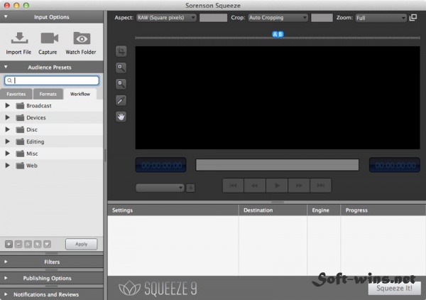 Sorenson Squeeze Pro 9.0.0.68