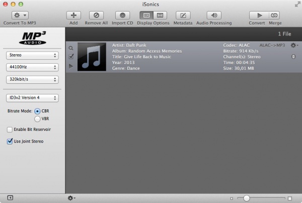 iSonics 1.5.0