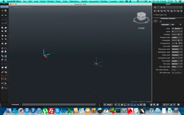 Autodesk AutoCad 2014 для Mac